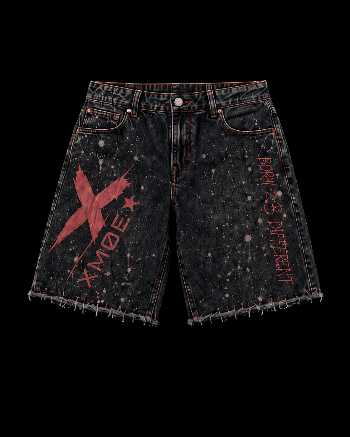 XM0ET Jean Shorts